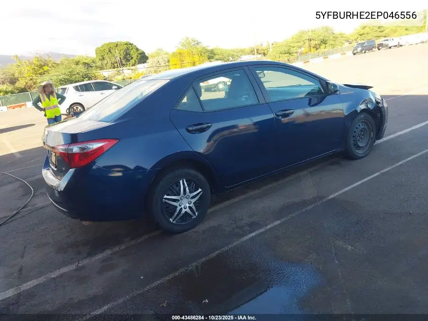 5YFBURHE2EP046556 2014 Toyota Corolla Le/Le Plus/Le Premium