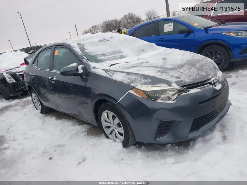 5YFBURHE4EP131575 2014 Toyota Corolla Le