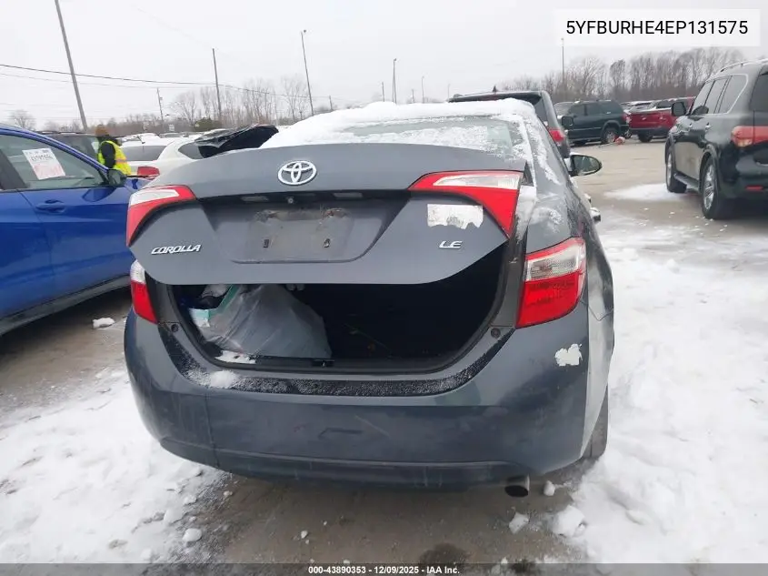 5YFBURHE4EP131575 2014 Toyota Corolla Le
