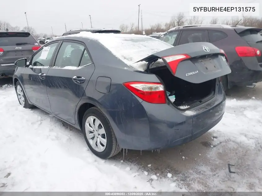 5YFBURHE4EP131575 2014 Toyota Corolla Le