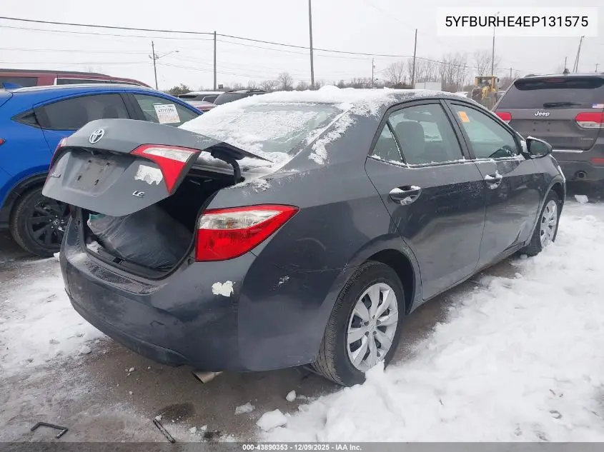 5YFBURHE4EP131575 2014 Toyota Corolla Le