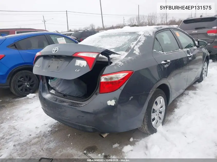 5YFBURHE4EP131575 2014 Toyota Corolla Le