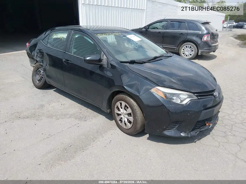 2014 Toyota Corolla L VIN: 2T1BURHE4EC085276 Lot: 45673284