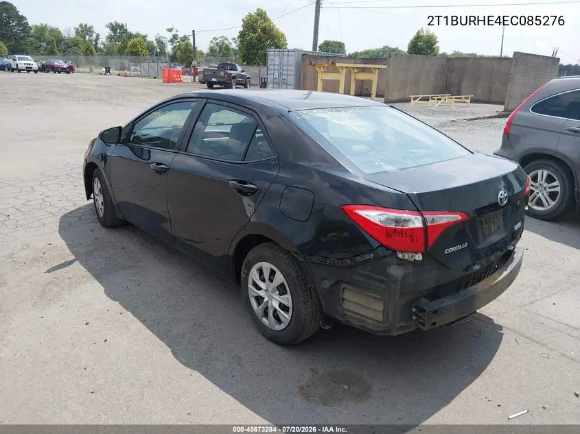 2014 Toyota Corolla L VIN: 2T1BURHE4EC085276 Lot: 45673284