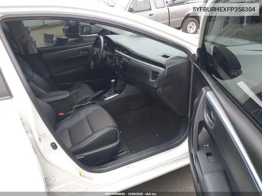 5YFBURHEXFP358304 2015 Toyota Corolla S Plus