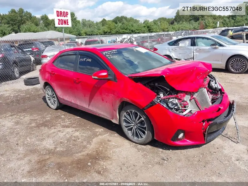 2T1BURHE3GC557048 2016 Toyota Corolla S W/Special Edition Pkg
