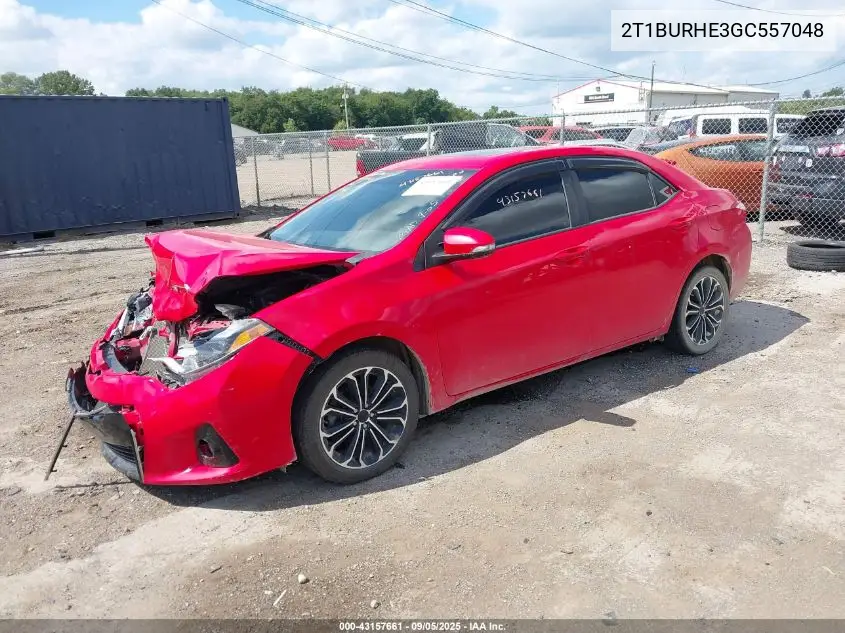 2T1BURHE3GC557048 2016 Toyota Corolla S W/Special Edition Pkg
