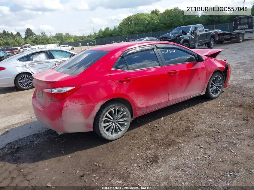 2T1BURHE3GC557048 2016 Toyota Corolla S W/Special Edition Pkg