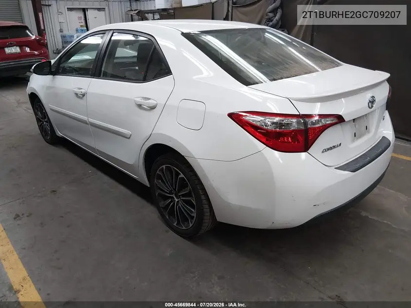 2016 Toyota Corolla S Plus VIN: 2T1BURHE2GC709207 Lot: 45669844