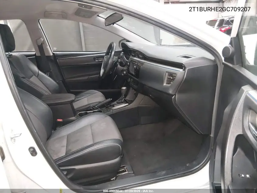 2016 Toyota Corolla S Plus VIN: 2T1BURHE2GC709207 Lot: 45669844