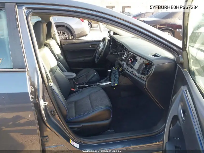5YFBURHE0HP667234 2017 Toyota Corolla Se
