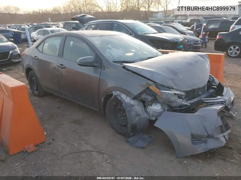 2T1BURHE4HC899979 2017 Toyota Corolla Le