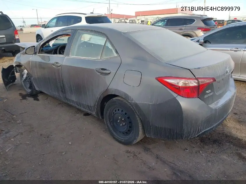 2T1BURHE4HC899979 2017 Toyota Corolla Le