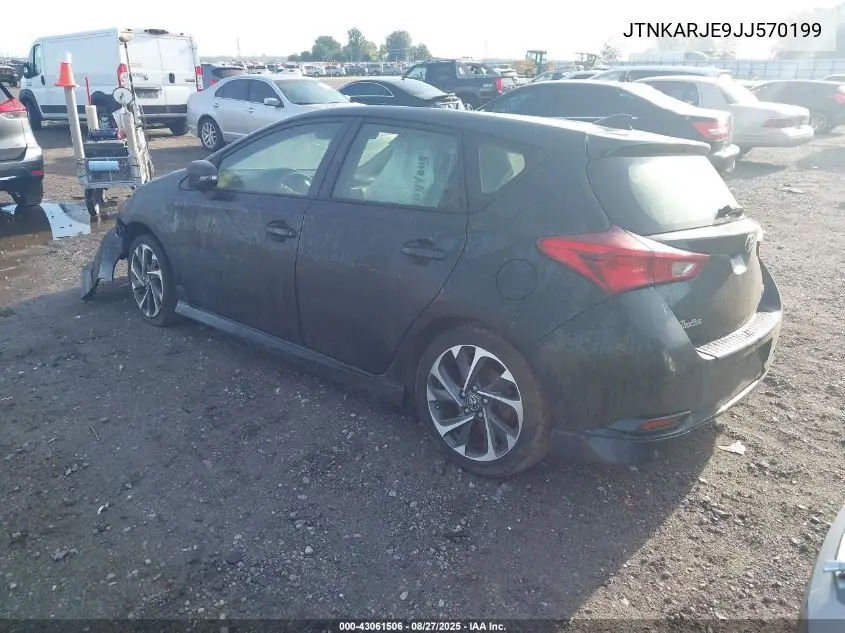 JTNKARJE9JJ570199 2018 Toyota Corolla Im