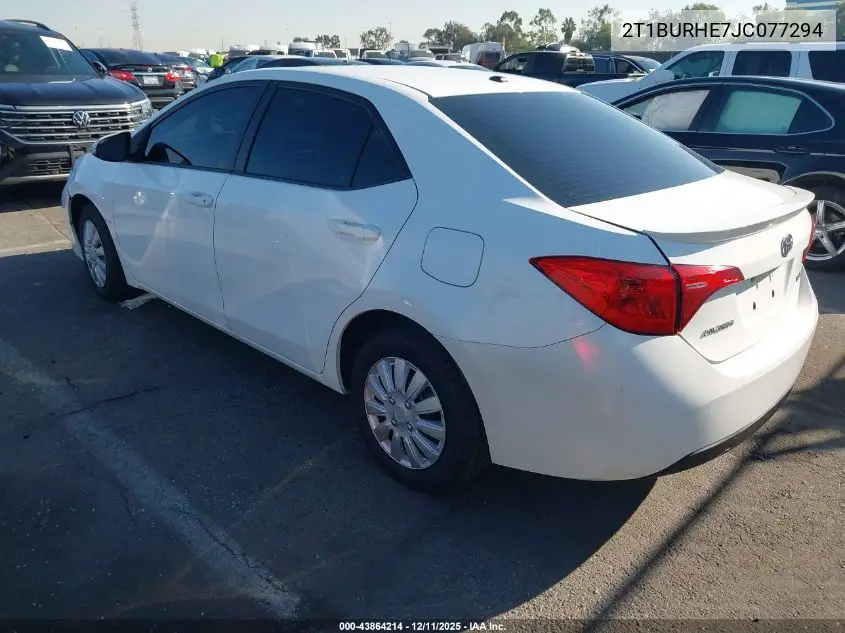 2T1BURHE7JC077294 2018 Toyota Corolla Xse