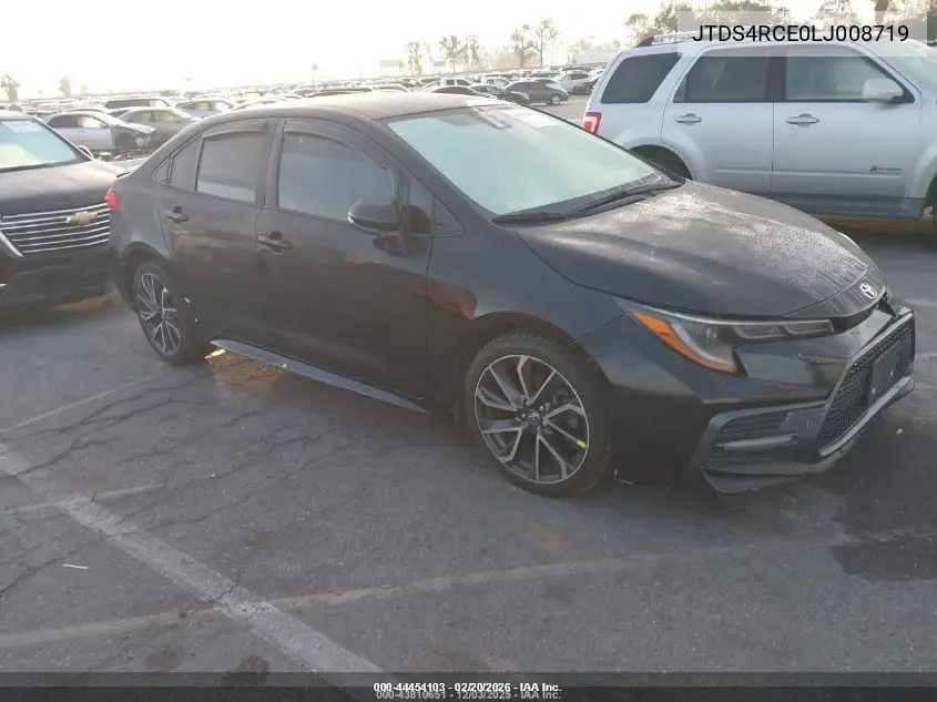 JTDS4RCE0LJ008719 2020 Toyota Corolla Se
