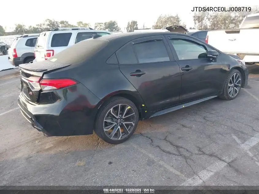 JTDS4RCE0LJ008719 2020 Toyota Corolla Se