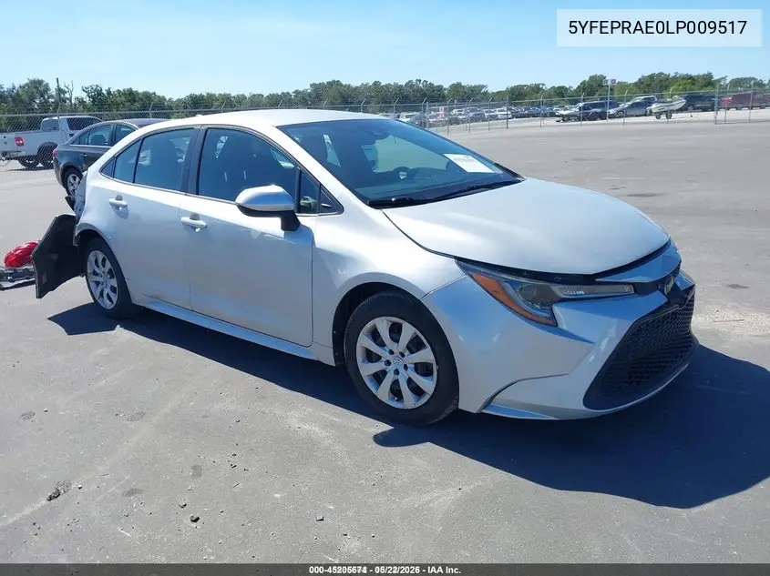 5YFEPRAE0LP009517 2020 Toyota Corolla Le
