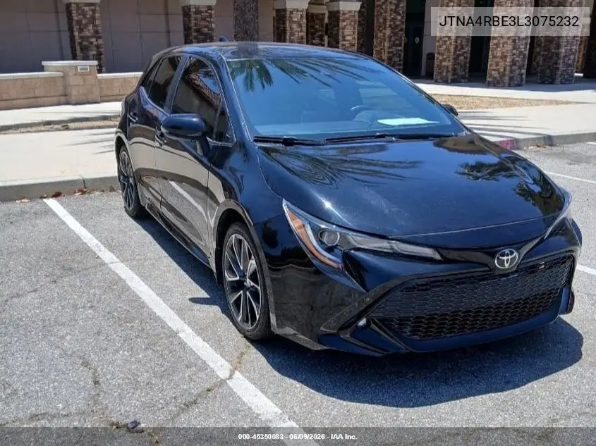 JTNA4RBE3L3075232 2020 Toyota Corolla Xse