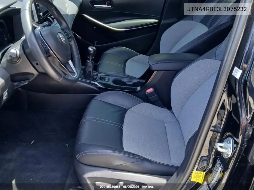 JTNA4RBE3L3075232 2020 Toyota Corolla Xse