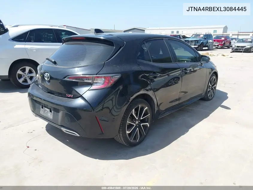 JTNA4RBEXL3084445 2020 Toyota Corolla Xse
