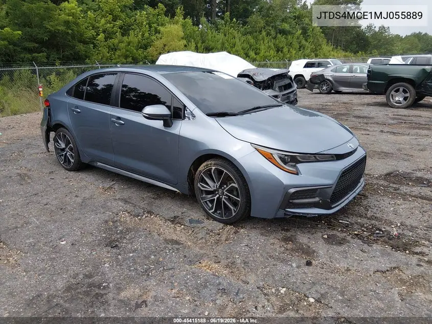 2021 Toyota Corolla Se VIN: JTDS4MCE1MJ055889 Lot: 45415188