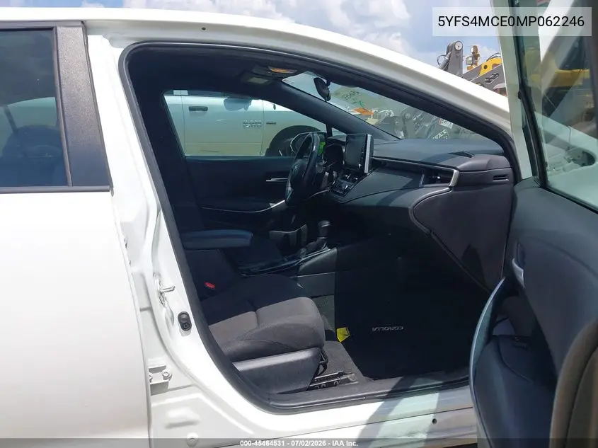 2021 Toyota Corolla Se VIN: 5YFS4MCE0MP062246 Lot: 45464531