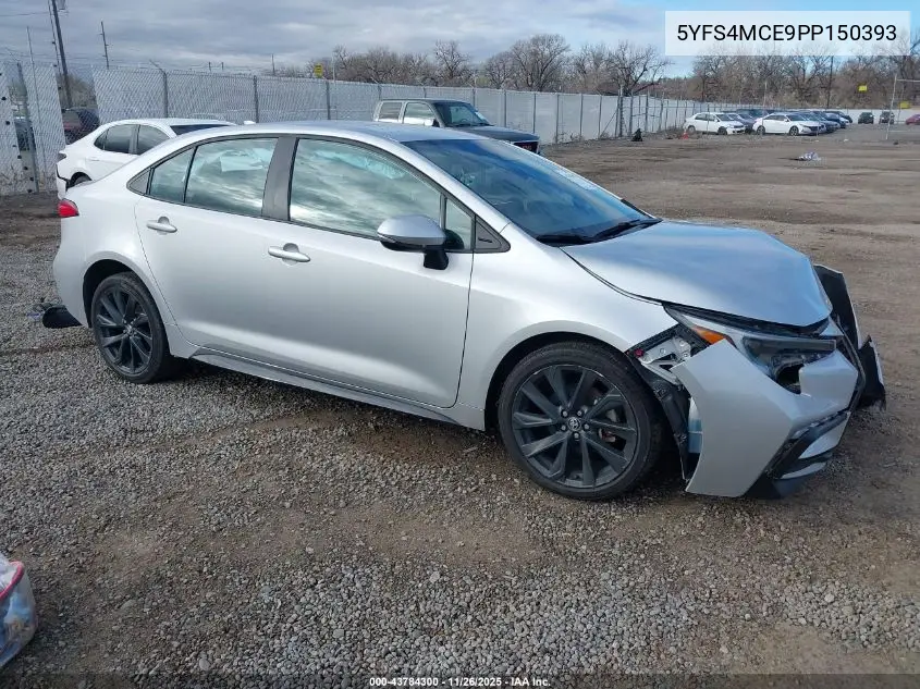 5YFS4MCE9PP150393 2023 Toyota Corolla Se