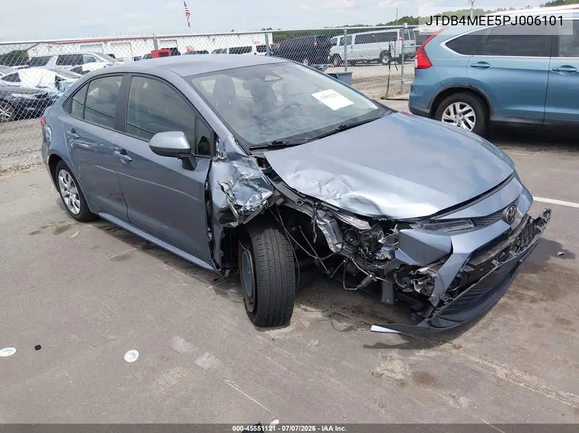 2023 Toyota Corolla Le VIN: JTDB4MEE5PJ006101 Lot: 45551121