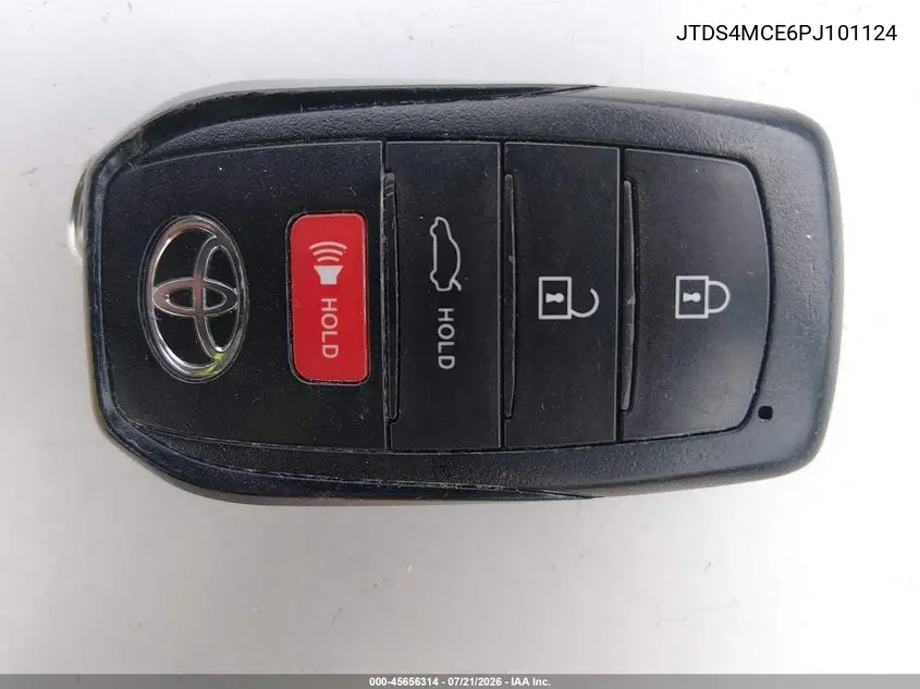 2023 Toyota Corolla Se VIN: JTDS4MCE6PJ101124 Lot: 45656314
