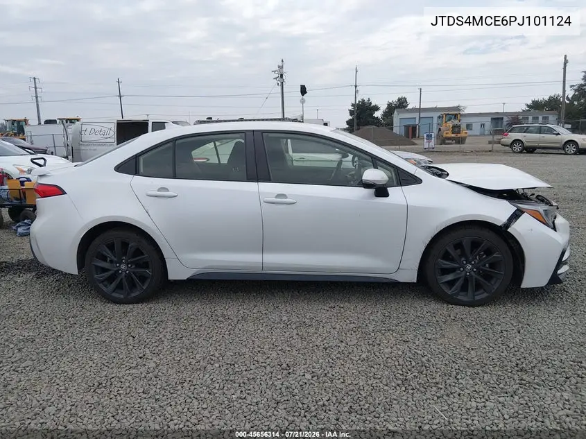 2023 Toyota Corolla Se VIN: JTDS4MCE6PJ101124 Lot: 45656314