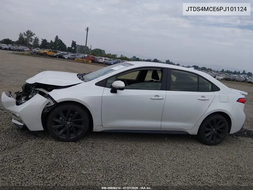 2023 Toyota Corolla Se VIN: JTDS4MCE6PJ101124 Lot: 45656314