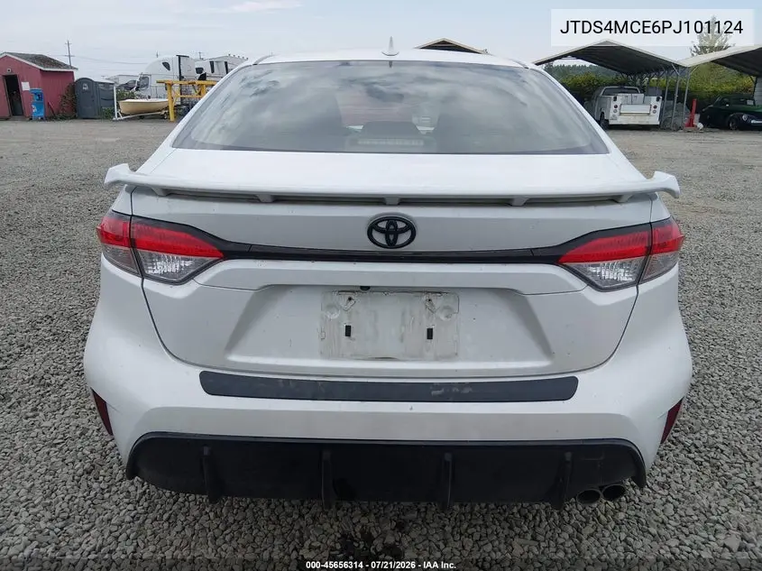 2023 Toyota Corolla Se VIN: JTDS4MCE6PJ101124 Lot: 45656314