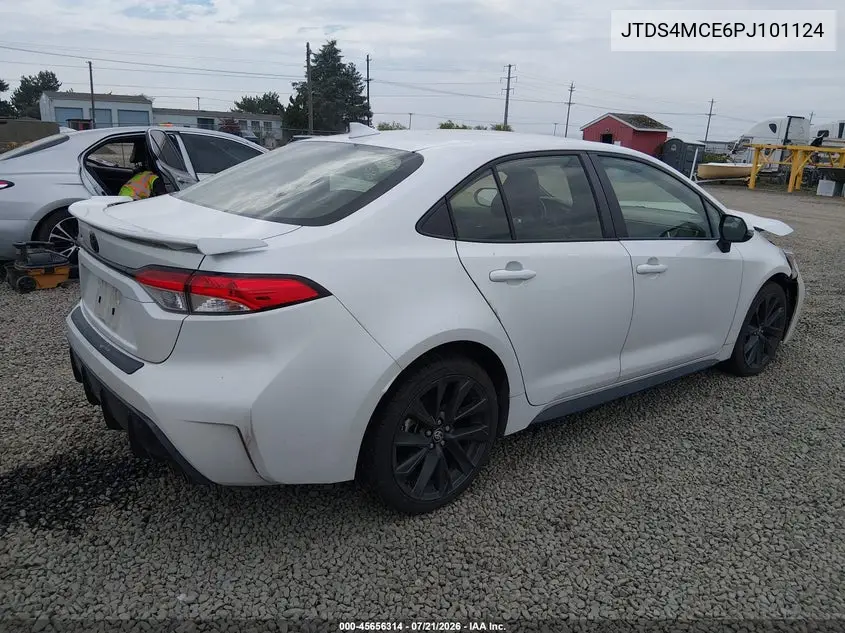 2023 Toyota Corolla Se VIN: JTDS4MCE6PJ101124 Lot: 45656314