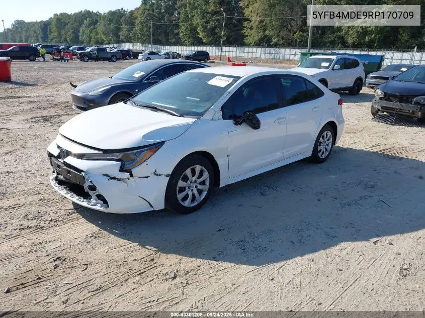 5YFB4MDE9RP170709 2024 Toyota Corolla Le