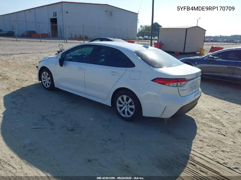 5YFB4MDE9RP170709 2024 Toyota Corolla Le