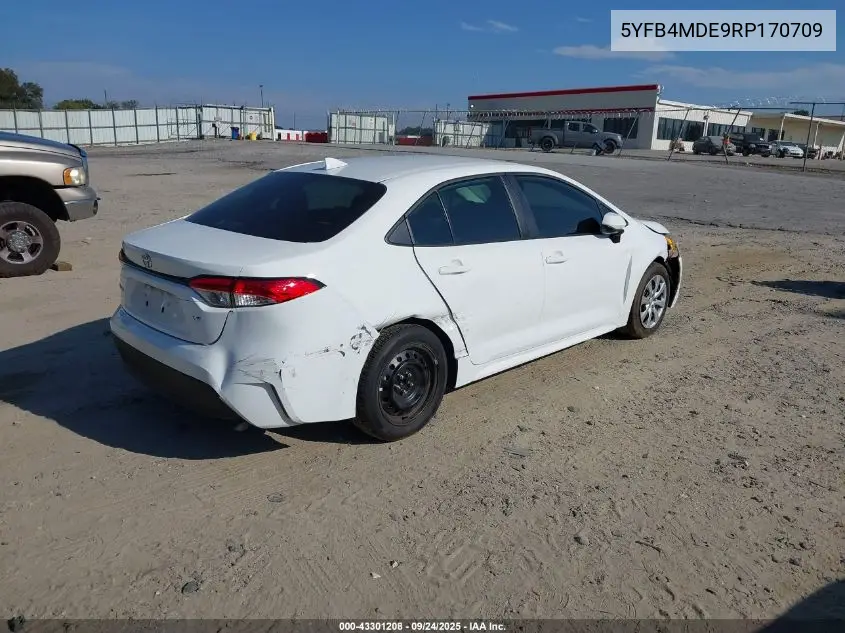 5YFB4MDE9RP170709 2024 Toyota Corolla Le