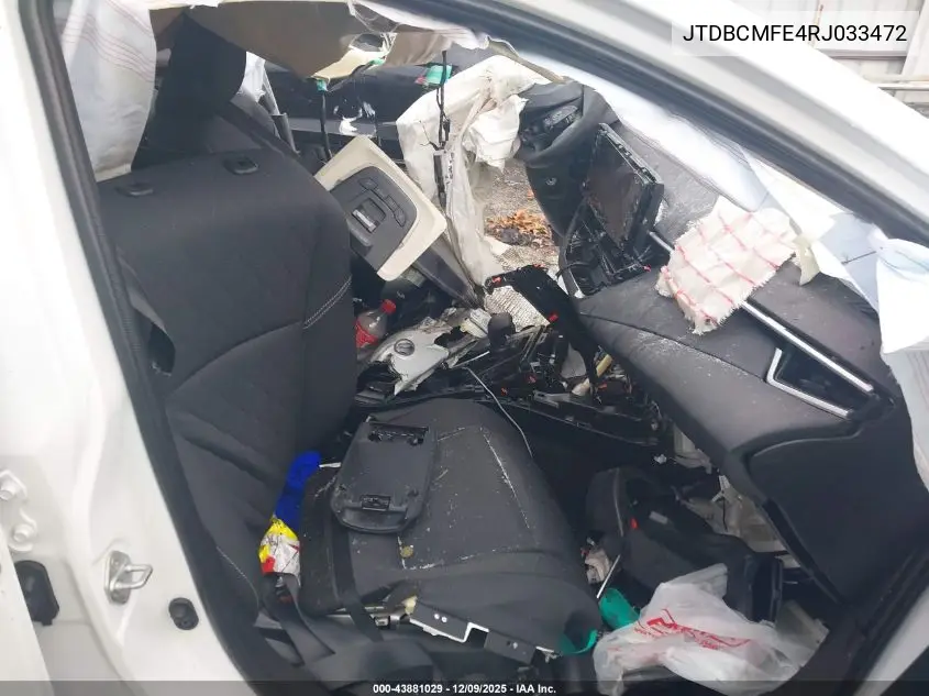 JTDBCMFE4RJ033472 2024 Toyota Corolla Hybrid Le