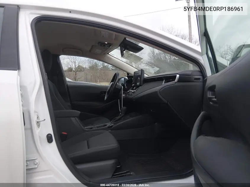 5YFB4MDE0RP186961 2024 Toyota Corolla Le