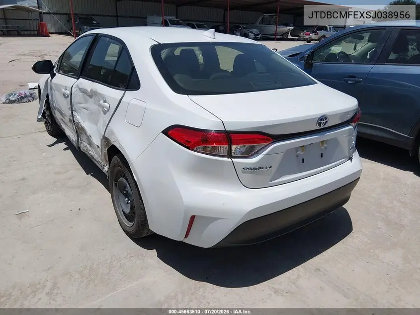 2025 Toyota Corolla Hybrid Le VIN: JTDBCMFEXSJ038956 Lot: 45663510