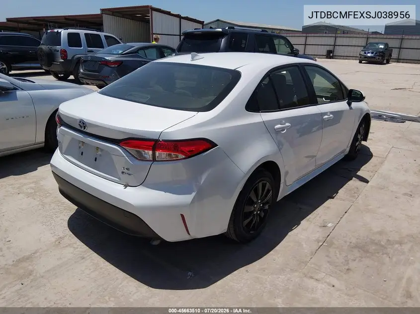 2025 Toyota Corolla Hybrid Le VIN: JTDBCMFEXSJ038956 Lot: 45663510