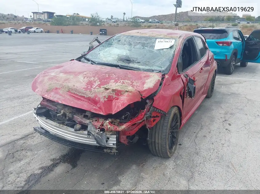 2025 Toyota Gr Corolla Core VIN: JTNABAAEXSA019629 Lot: 45670831