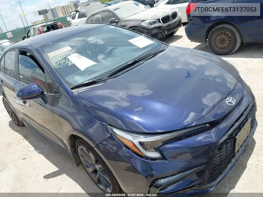 2026 Toyota Corolla Hybrid Hybrid Se VIN: JTDBCMFE6T3137053 Lot: 45558456