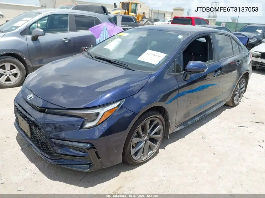 2026 Toyota Corolla Hybrid Hybrid Se VIN: JTDBCMFE6T3137053 Lot: 45558456