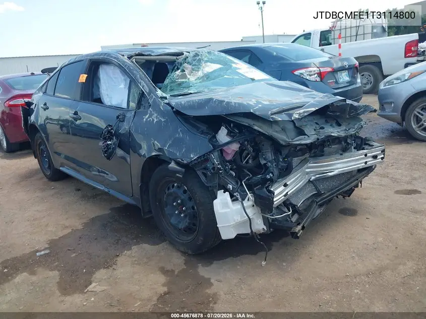 2026 Toyota Corolla Hybrid Hybrid Le VIN: JTDBCMFE1T3114800 Lot: 45676878