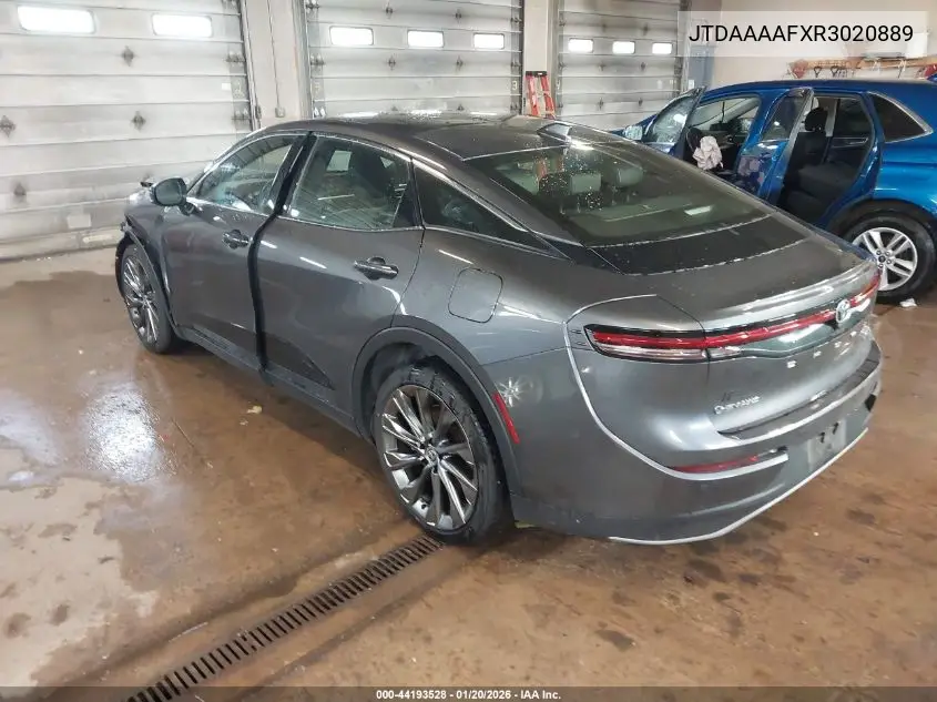 2024 Toyota Crown Limited VIN: JTDAAAAFXR3020889 Lot: 44193528