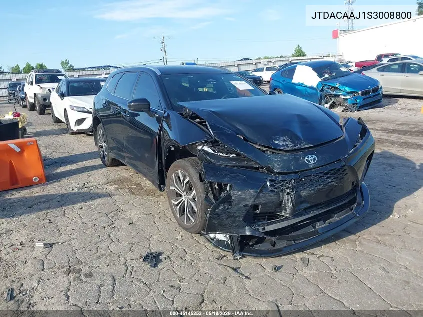 2025 Toyota Crown Signia Xle VIN: JTDACAAJ1S3008800 Lot: 45145253