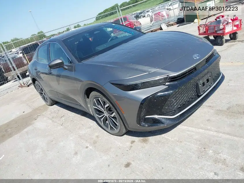 2023 Toyota Crown Xle VIN: JTDAAAAF8P3012223 Lot: 45091873