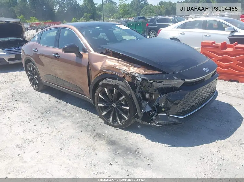 2023 Toyota Crown Platinum VIN: JTDAFAAF1P3004465 Lot: 45154773