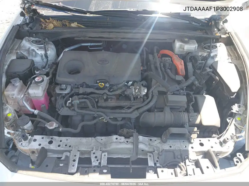 2023 Toyota Crown Xle VIN: JTDAAAAF1P3002908 Lot: 45278780